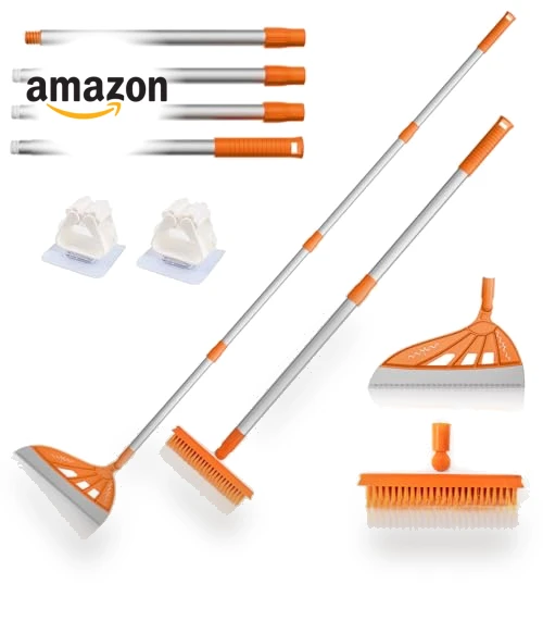 Multifunctional Replaceable Silicone Broom — Sweeping Tools, BURFERLY