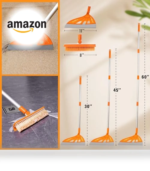 Multifunctional Replaceable Silicone Broom — Sweeping Tools, BURFERLY
