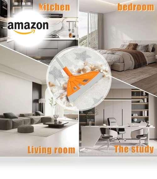 Multifunctional Replaceable Silicone Broom — Sweeping Tools, BURFERLY