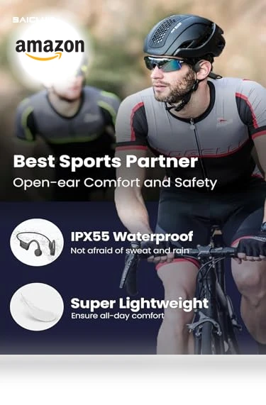 Open-Ear Wireless Bluetooth Workout Headphones — In-Ear Headphones, SHENZHEN LIANGTOU TECHNOLOGY COPORATION LIMITED