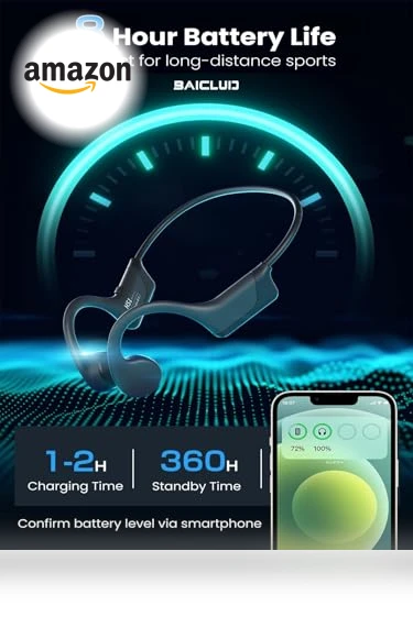 Open-Ear Wireless Bluetooth Workout Headphones — In-Ear Headphones, SHENZHEN LIANGTOU TECHNOLOGY COPORATION LIMITED