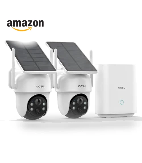 Outdoor Wireless Security Camera System — Security Cameras, AOSU