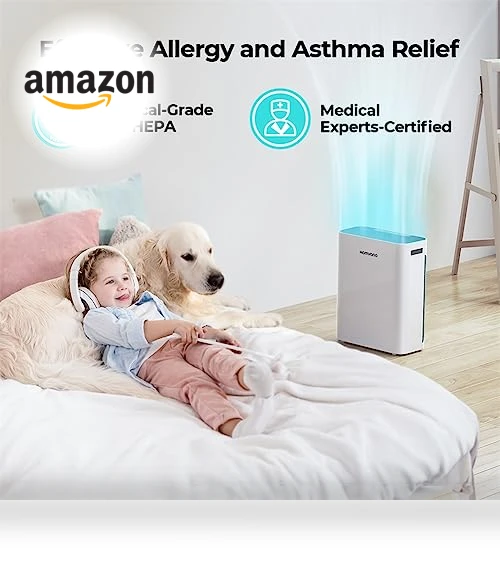 Smart Air Purifier for Home — Electrostatic Air Purifiers, Homvana