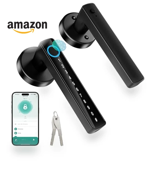 Smart Fingerprint Door Lock — Smart Home Security, Omlepai