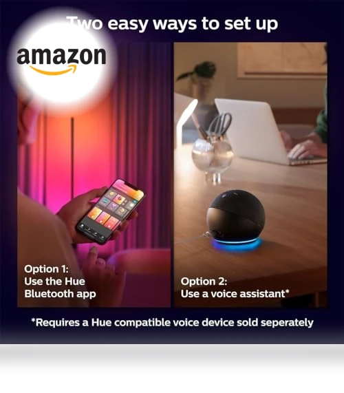 Smart Floor Lamp — LED, Philips Hue