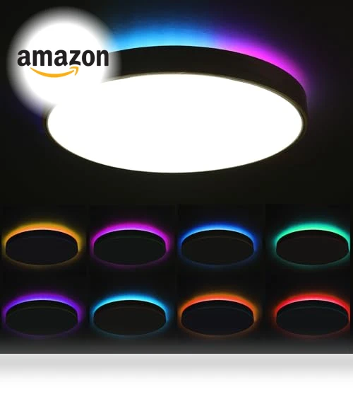 Smart LED Ceiling Light — Close To Ceiling, HOREVO