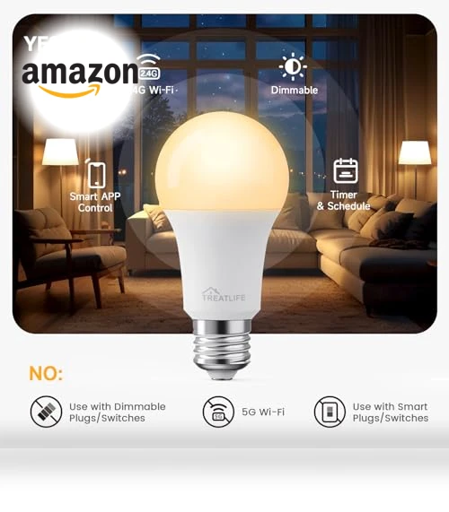 Smart Light Bulbs — Lighting Solutions, TREATLIFE