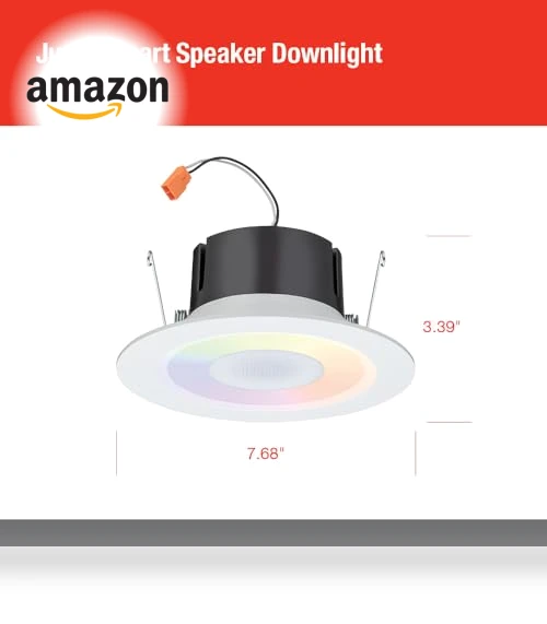 Smart Recessed Light Speaker — LED, Juno