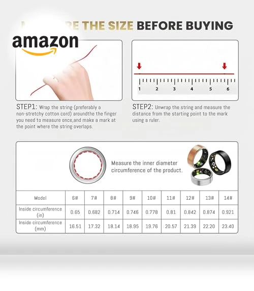 Smart Ring Health Fitness Tracker — Smart Rings, UniJethro