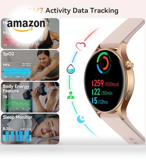 Smart Watch for Women with AMOLED Screen — Smartwatches, aeac