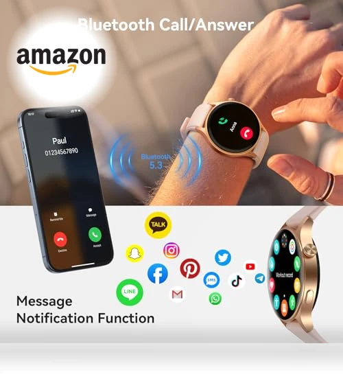 Smart Watch for Women with AMOLED Screen — Smartwatches, aeac