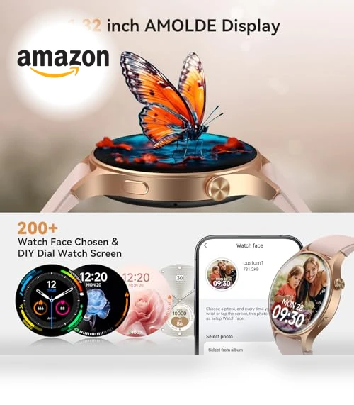 Smart Watch for Women with AMOLED Screen — Smartwatches, aeac