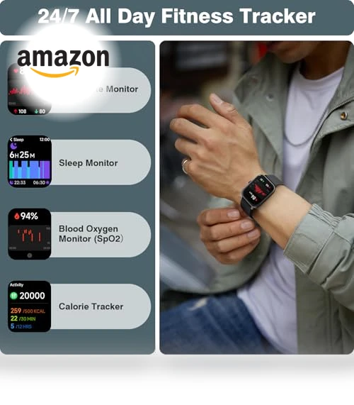 Smart Watch with Alexa Built-in — Smartwatches, aeac