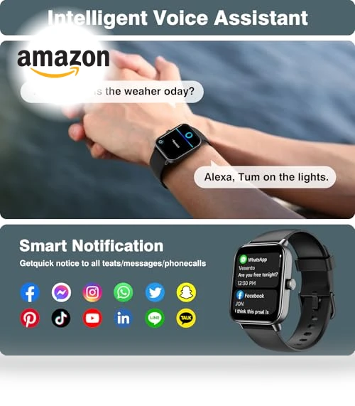 Smart Watch with Alexa Built-in — Smartwatches, aeac