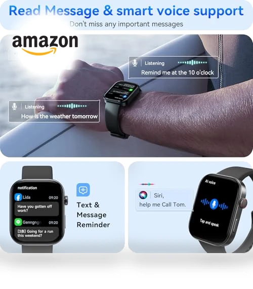 Smart Watch with AMOLED Screen — Smartwatches, aeac