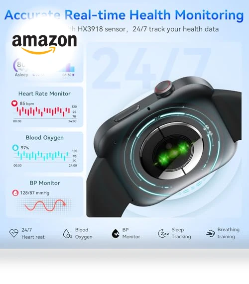 Smart Watch with AMOLED Screen — Smartwatches, aeac