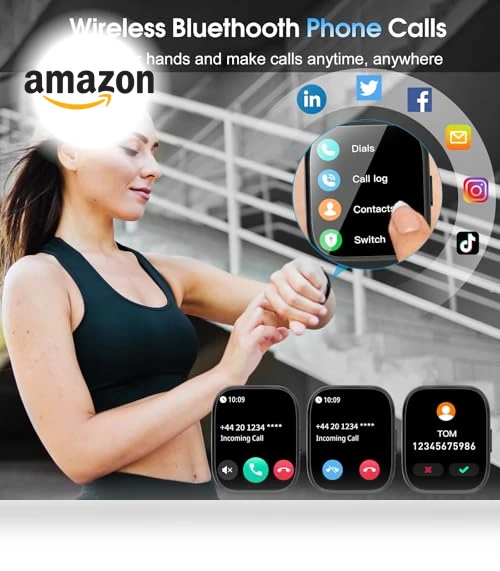 Smart Watch with Bluetooth Call — Smartwatches, aycy
