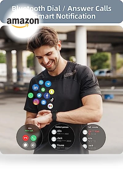 Smart Watch with Fitness Tracker — Smartwatches, Parsonver