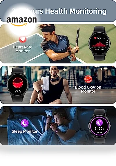 Smart Watch with Fitness Tracker — Smartwatches, Parsonver