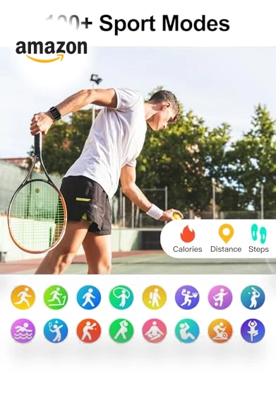 Smart Watch with Fitness Tracker — Smartwatches, Dakofied