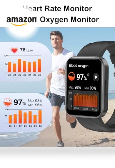 Smart Watch with Fitness Tracker — Smartwatches, Dakofied