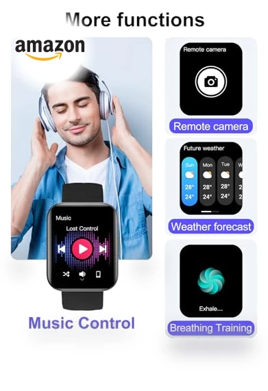 Smart Watch with Fitness Tracker — Smartwatches, Dakofied