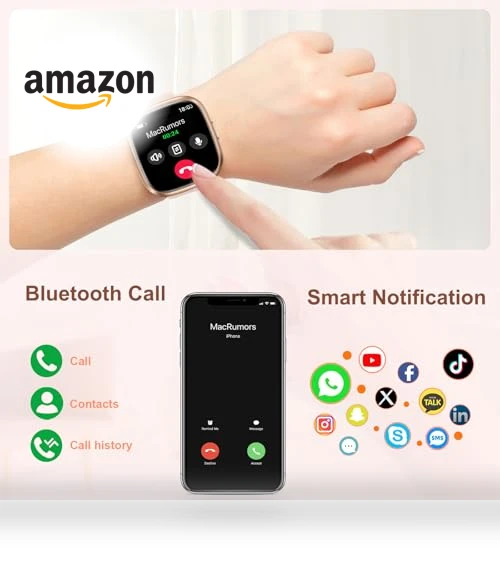 Smart Watch with Flashlight — Smartwatches, Tiwain