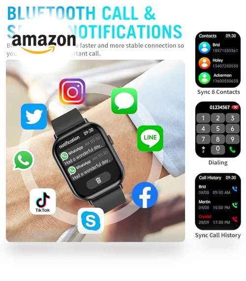 Smart Watch with HD Screen and Health Monitoring — Smartwatches, Williben