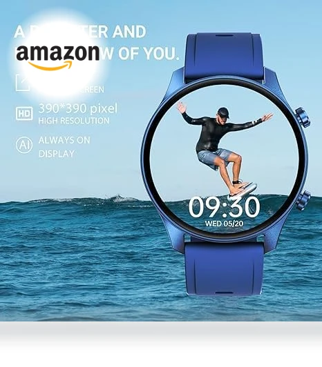 Smart Watch with Quick Text Reply and Health Monitoring — Smartwatches, Deeprio