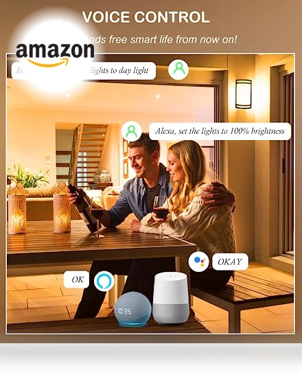Smart WiFi LED Wall Sconce — Wall Lighting, CLOUDY BAY