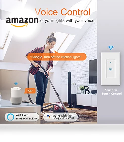 Smart WiFi Light Switch — Lighting Accessories, Nexete