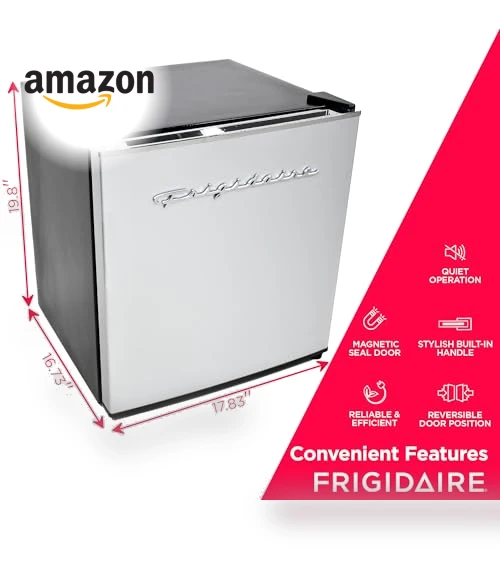 Stainless Steel Mini Fridge — Mini Fridges, Frigidaire