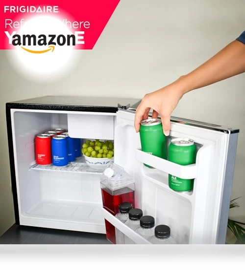 Stainless Steel Mini Fridge — Mini Fridges, Frigidaire