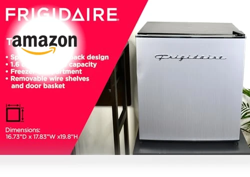 Stainless Steel Mini Fridge — Mini Fridges, Frigidaire