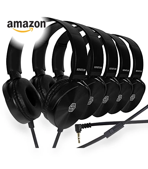 Student On Ear Comfy Swivel Earphones — In-Ear Headphones, Sonitum