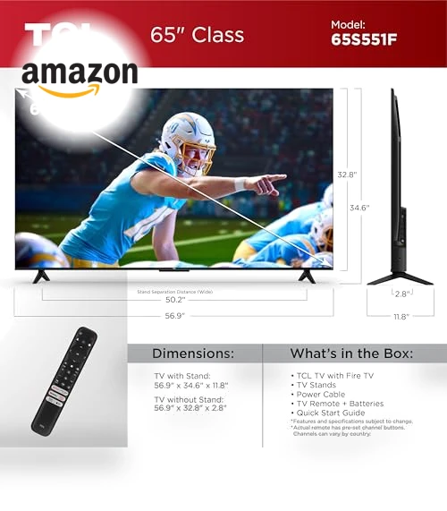 UHD 4K LED Smart TV — Home Theater Projectors, TCL