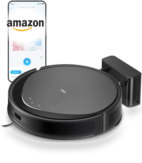 Ultra-Slim LiDAR Smart Navigation Robot Vacuum and Mop — Smart Cleaning Robots, Tapo