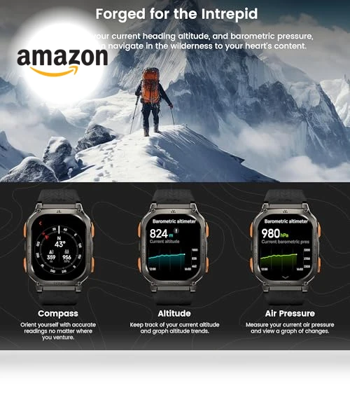 Ultra Smart Watch with GPS — Smartwatches, KOSPET