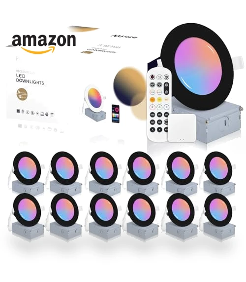 Ultra-Thin Smart Recessed Lighting — LED, POWERASIA