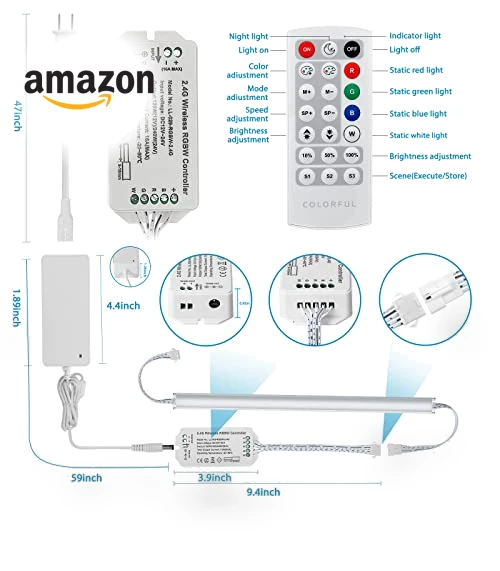 Under Cabinet LED Lights Kit — LED Strips, Litever
