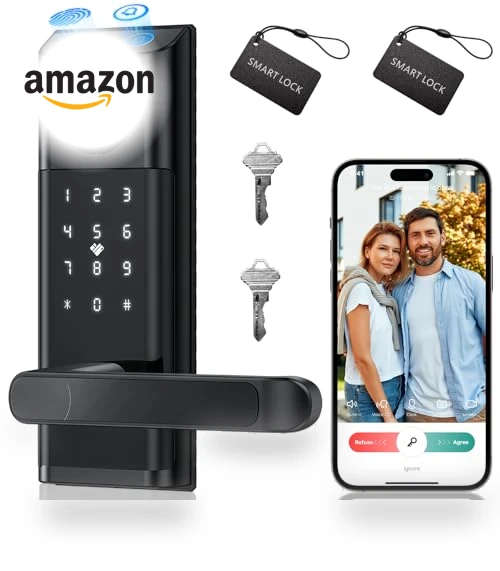 Video Smart Lock with Camera & Doorbell — Deadbolts, Camcamp
