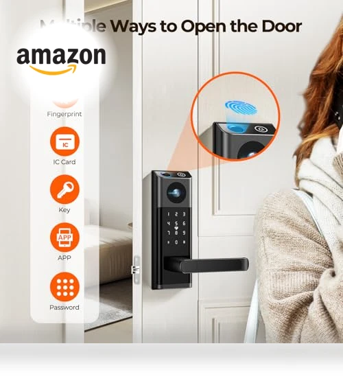 Video Smart Lock with Camera & Doorbell — Deadbolts, Camcamp