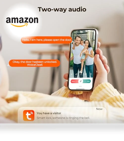 Video Smart Lock with Camera & Doorbell — Deadbolts, Camcamp