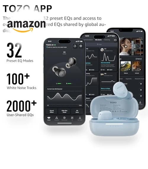 Wireless Earbuds — On-Ear Headphones, TOZO
