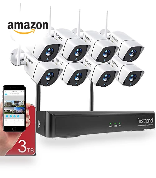 Wireless Security Camera System — Smart Home Security, Firstrend