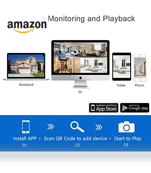 Wireless Security Camera System — Smart Home Security, Firstrend