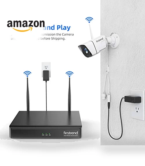 Wireless Security Camera System — Smart Home Security, Firstrend