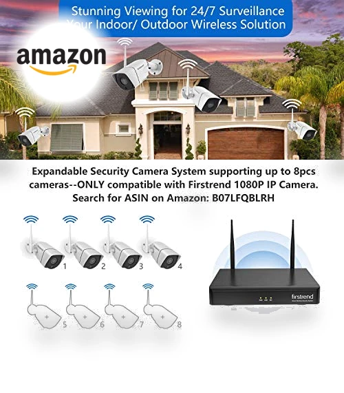 Wireless Security Camera System — Smart Home Security, Firstrend