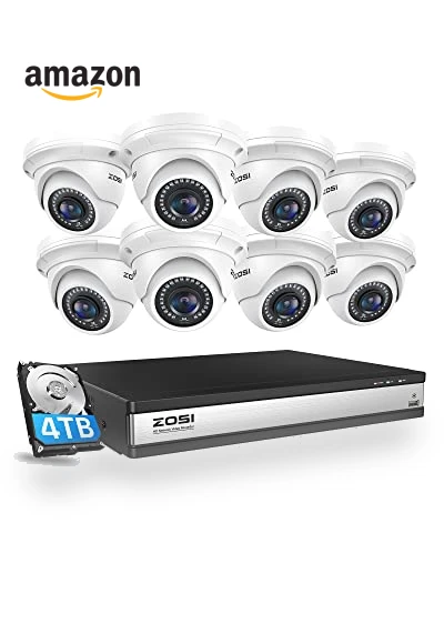 16CH 4K PoE Security Camera System — Security Cameras, ZOSI