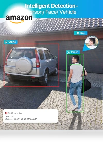 16CH 4K PoE Security Camera System — Smart Home Security, ZOSI